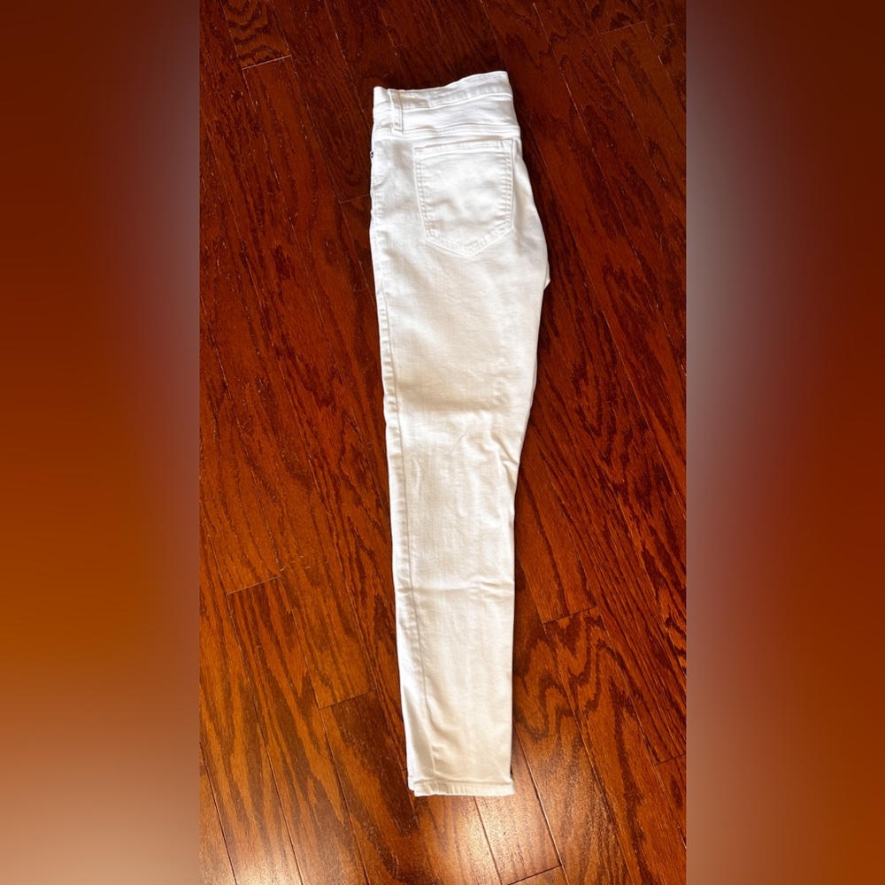 Banana Republic Women's White Skinny Jeans - Picture 4 of 11